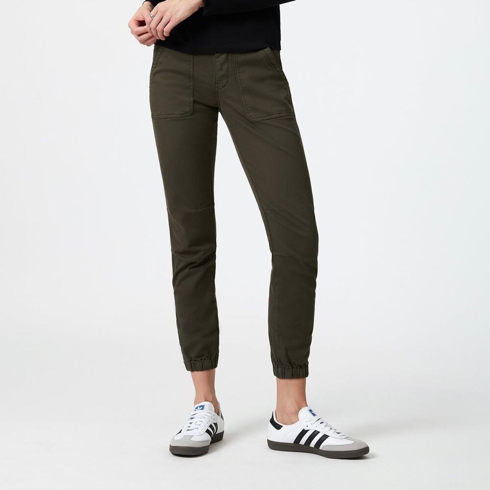 New Mavi Olive‎ Green Luce Twill Ivy Slim Cargo Pants Size 27